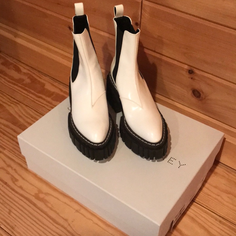 Stella McCartney plastic Emilie boot Dana